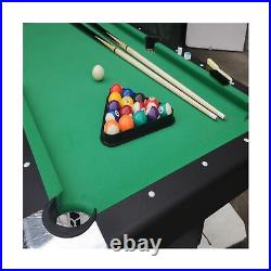 5.5 FT Billiards Table, Stable Pool Table, Portable Pool Billard Table Includes