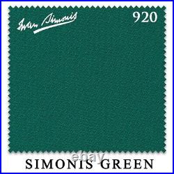 7' Simonis 920 Pool Billiard Table Cloth Simonis Green AUTHORIZED DEALER