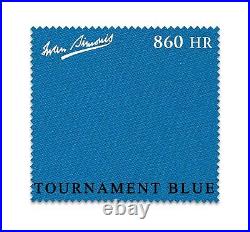 860HR Pool Table Cloth (Tournament Blue, 8 ft) Tournament Blue