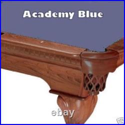 8' Academy Blue ProLine Classic Billiard Pool Table Cloth Felt SHIPS FAST