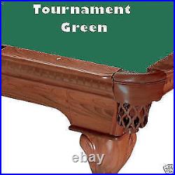 8' Pro Oversized Tournament Green ProLine TEFLON Billiard Pool Table Cloth Felt