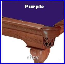 8' Purple Proline Classic Billiard Pool Table Cloth Felt