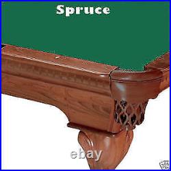 8' Spruce ProLine Classic Billiard Pool Table Cloth Felt SHIPS FAST