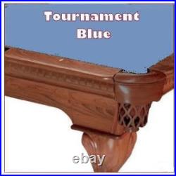 8' Tournament Blue Classic 303 Billiard Pool Table Cloth Felt