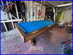 9ft. Brunswick pool table New cloth + Accessories