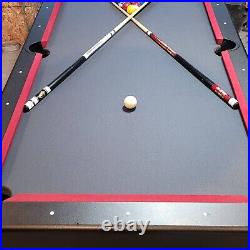 Billiard Cloth Pool Table Felt for 8 Ft Table Gray Beginner/ Intermediate Player