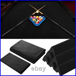 Billiard Cloth for 8 Ft Pool Table Pre Cut Pool Table Felt Billiard Protector wi