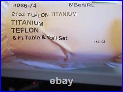 Championship 4066 Invitational Pool Table Felt Cloth withTeflon 8FT Titanium