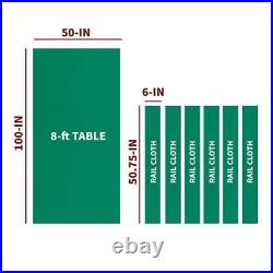 Championship Billiards Cloth Pool Table Felt 50 x 100 Pre-Cut Wool/Nylon Blend