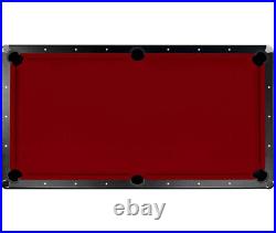 New Bluewave Saturn Ii Billiard Cloth Pool Table Felt 7-Ft Burgundy