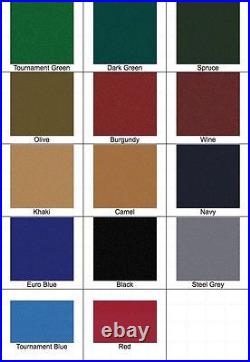 New Pro Form Worsted Pool Table Cloth for 10ft Table High Speed Billiard Felt