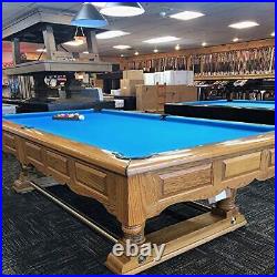 Worsted Blend Billiard Cloth Pool Table Felt Fast Speed for for 7' Table Blue